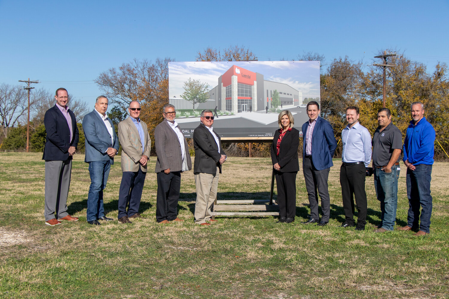 Laerdal holds groundbreaking ceremony for Gatesville expansion The